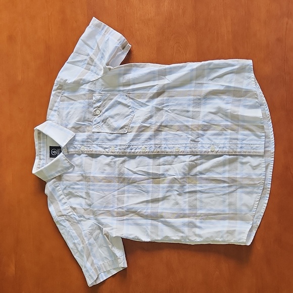 3 Volcolm Button Down Shirts Size 14 - Picture 3 of 4